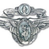 Antique Silver O/L of the Highway Visor Clip