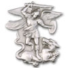 Antique Silver Visor Clip