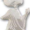 Silver Plate Angel Visor Clip