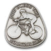 Antique Silver God Bless This Mountain Bike Visor Clip