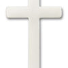 Antique Silver Cross Visor Clip