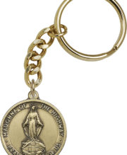 Our Lady of the Highway Keychain