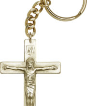 Crucifix Keychain