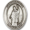 Antique Silver St. Patrick Visor Clip