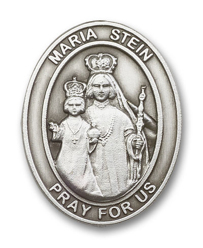 Antique Silver Maria Stein Visor Clip