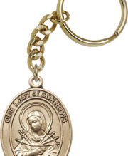 Our Lady of Sorrows Keychain