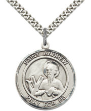 st andrew the apostle round medal