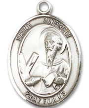 St. Andrew The Apostle Medal and Necklace