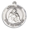 Santa Ana Round Medal and Necklace Spanish