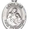 Santa Ana Medal and Necklace Spanish