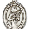 St. Agatha Medal and Necklace