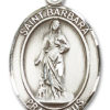 St. Barbara Medal and Necklace