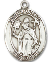 St. Boniface Medal and Necklace
