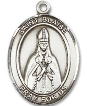 St. Blaise Medal and Necklace