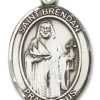 St. Brendan The Navigator Medal and Necklace