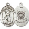 St. Christopher - Coast Guard Medal and Necklace