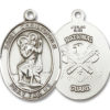 St. Christopher - Nat'L Guard Medal and Necklace