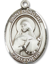 St. Dorothy Medal and Necklace