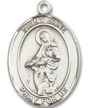 St. Jane Of Valois Medal and Necklace