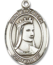 St. Elizabeth Of Hungary Medal and Necklace