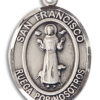San Francis Medal and Necklace Spanish