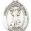 St. Francis Of Assisi Medal and Necklace