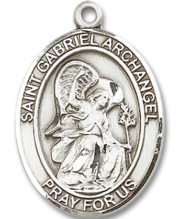 St. Gabriel The Archangel Medal and Necklace