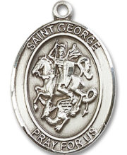 St. George Medal and Necklace