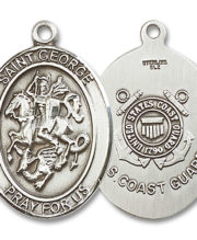 St. George - Coast Guard Medal and Necklace