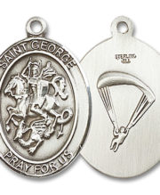 St. George - Paratrooper Medal and Necklace