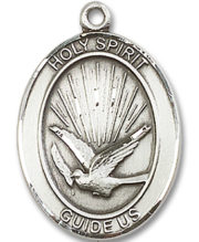 Holy Spirit Medal and Necklace