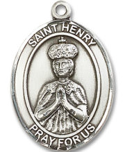 St. Henry Ii Medal and Necklace