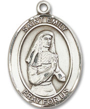 St. Emily De Vialar Medal and Necklace