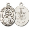 St. Joan Of Arc - Army Medal and Necklace