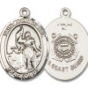 St. Joan Of Arc - Coast Guard Medal and Necklace