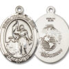 St. Joan Of Arc - Marines Medal and Necklace