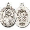 St. Joan Of Arc - Nat'L Guard Medal and Necklace