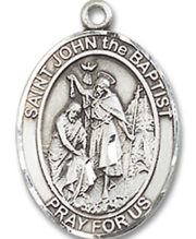 St. John The Baptist Medal and Necklace