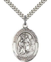 st john the baptist medal