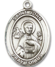 St. John The Apostle Medal and Necklace