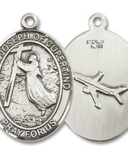 St. Joseph Of Cupertino Medal and Necklace