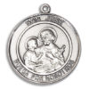 San Jose Round Medal and Necklace Spanish