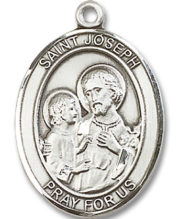 St. Joseph Medal and Necklace