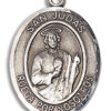 San Judas Medal and Necklace Spanish