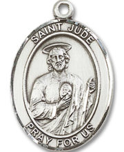 St. Jude Thaddeus Medal and Necklace