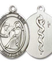 St. Luke The Apostle - Doctor Medal and Necklace