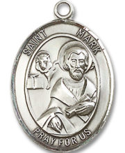 St. Mark The Evangelist Medal and Necklace