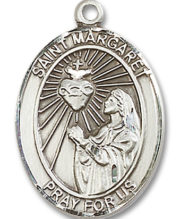 St. Margaret Mary Alacoque Medal and Necklace