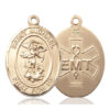 St. Michael - Emt Medal and Necklace