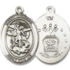 St. Michael - Air Force Medal and Necklace